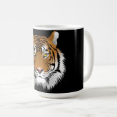 Tiger Face Mug コーヒーマグカップ (正面右)