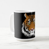 Tiger Face Mug コーヒーマグカップ (正面左)