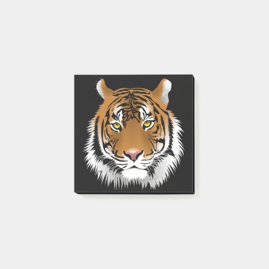 Tiger Face Post-it Notes  ポストイット (正面)