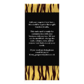 Tiger Furラックカード ラックカード (裏面)