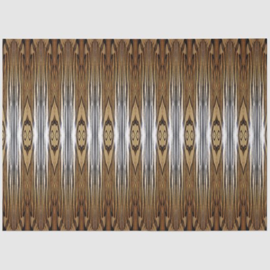 Tiger Fur抽象デザインの切り離し 薄葉紙 (正面)