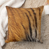 Tiger Fur Wildlife大きな猫写真サンプル クッション (ブランケット)