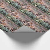 Tiger Glossy Wrapping紙、30" x 6' ラッピングペーパー (角)