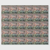 Tiger Glossy Wrapping紙、30" x 6' ラッピングペーパー (フラット)