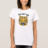 TIGER GO 'EM Tシャツを取得 Tシャツ (正面)