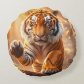 Tiger - Golden Tiger ラウンドクッション (裏面)