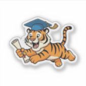 Tiger Graduation シール (正面)