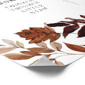 Tiger Greenery 1st誕生日マイルストーンのポスター ポスター (角)