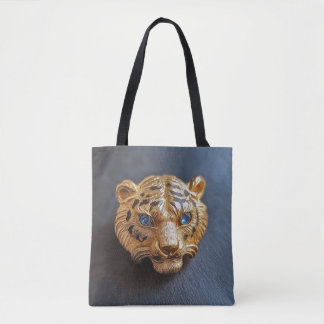 Tiger hatpin tote トートバッグ