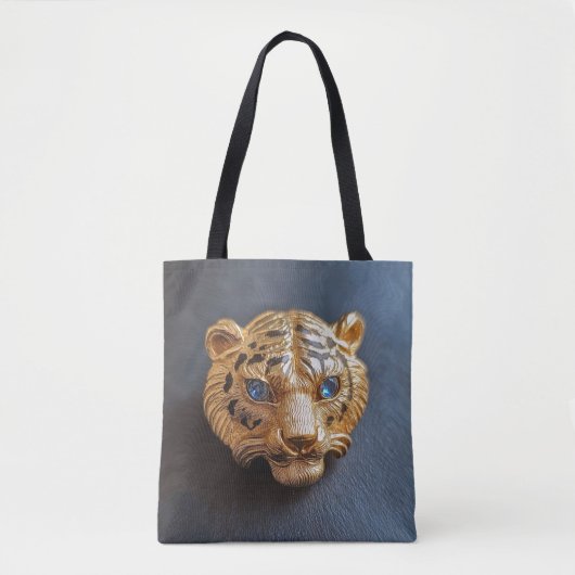 Tiger hatpin tote トートバッグ (正面)