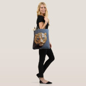 Tiger hatpin tote トートバッグ (モデル)