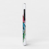 Tiger Head Rainbow colors paint stains Case-Mate iPhoneケース (裏面/左)