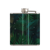 Tiger hiding in Foliage               フラスク (裏面)