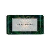 Tiger hiding in Foliage                ラベル (正面)