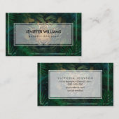 Tiger hiding in Foliage 名刺 (正面/裏面)