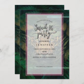 Tiger hiding in Foliage                招待状 (正面/裏面)