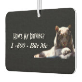 Tiger “How’s My Driving? 1-800-Bite Me” Car  カーエアーフレッシュナー (左)