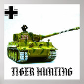 TIGER HUNTING POSTER ポスター (正面)