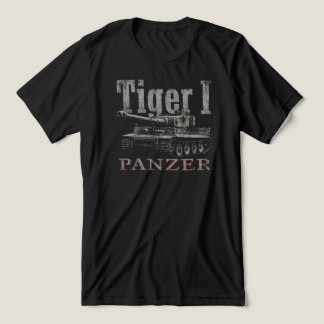 Tiger I Panzer トライブレンドTシャツ
