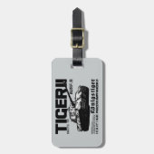 Tiger IIラゲッジタグ ラゲッジタグ (正面縦)