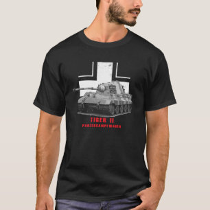 Tiger II第2次世界大戦槽 Tシャツ