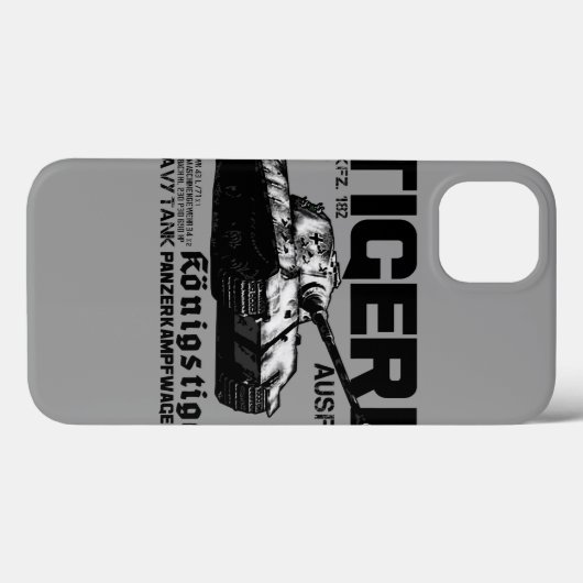 Tiger II iPhone / iPadケース Case-Mate iPhoneケース (裏面 (横))