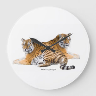Tiger image for Round-Large-Wall-Clock ラージ壁時計