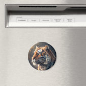 Tiger In自然標準、2 1/4インチ円磁石 マグネット (インサイチュ (食洗機))