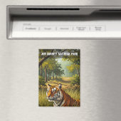Tiger in Jim Corbett National Park マグネット (インサイチュ (食洗機))