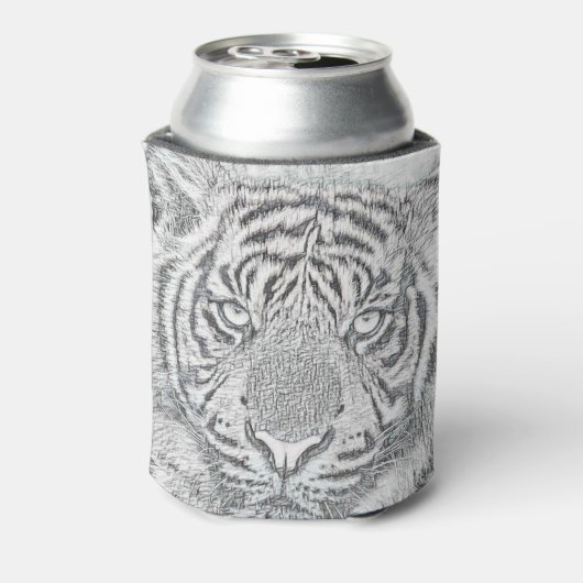 Tiger in Pencil 缶クーラー (缶裏面)