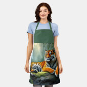 Tiger in the Jungle  エプロン (着用した状態)