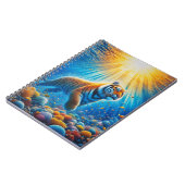 Tiger inside the ocean ノートブック (左側)