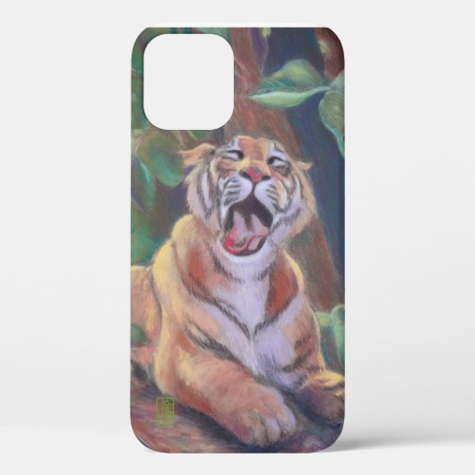 Tiger iPhoneケースの大口 Case-Mate iPhoneケース (裏面)