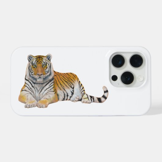 Tiger iPhoneケース (裏面横)