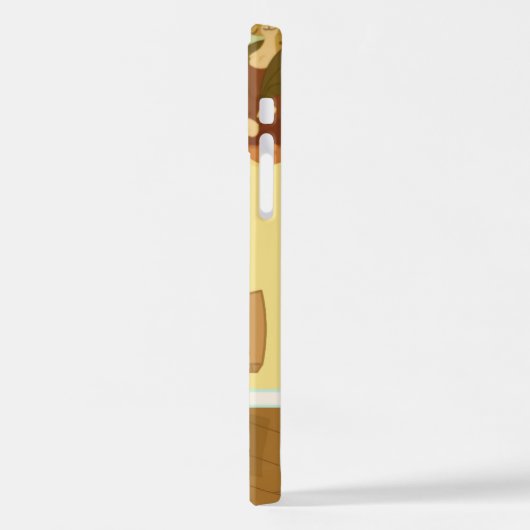 Tiger iphone cover iPhoneケース (左側面)