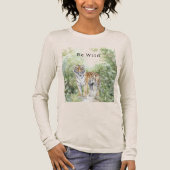 Tiger Jungle Be Wild トライブレンドＴシャツ (正面)