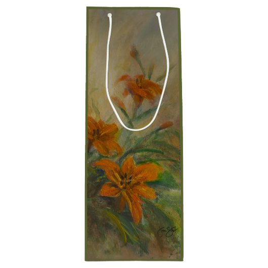 Tiger Lilies ワインギフトバッグ (正面)