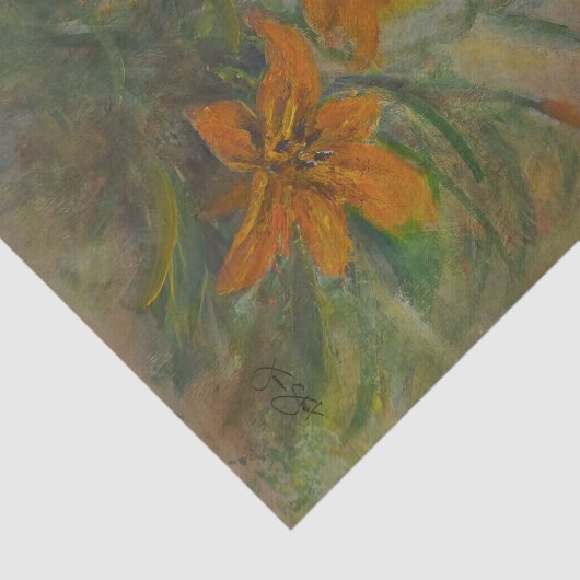 Tiger Lilies 薄葉紙 (詳細)