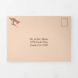 Tiger Lily オールインワン ウェディング 三つ折り招待状