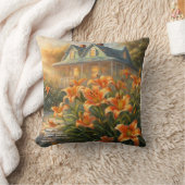 Tiger Lily Symbolism クッション (ブランケット)