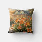 Tiger Lily Symbolism クッション (正面)