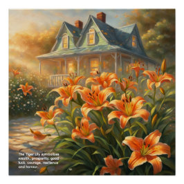 Tiger Lily Symbolism ポスター