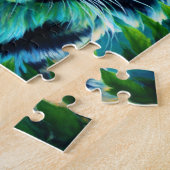 Tiger Logo Puzzle | Powerful Wild Tiger Jigsaw Puz ジグソーパズル (側面)