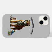 Tiger、Monkey、およびMacaw URMとのエキゾチックなペットの恋人 Case-Mate iPhoneケース (裏面 (横))