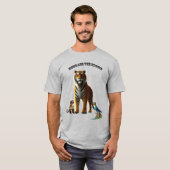 Tiger、Monkey、およびMacaw URMとのエキゾチックなペットの恋人 Tシャツ (正面フル)