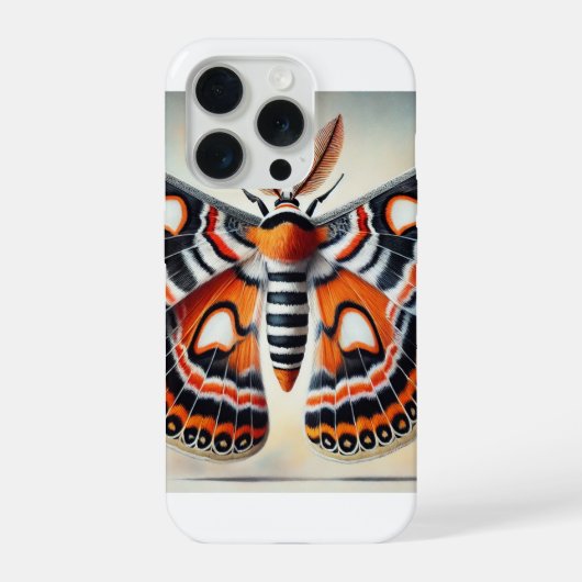 Tiger moth 130924IREF223 - Watercolor iPhoneケース (裏面)