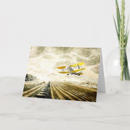 Tiger Moth、Eric Raviliousのアートワーク、 カード (正面)