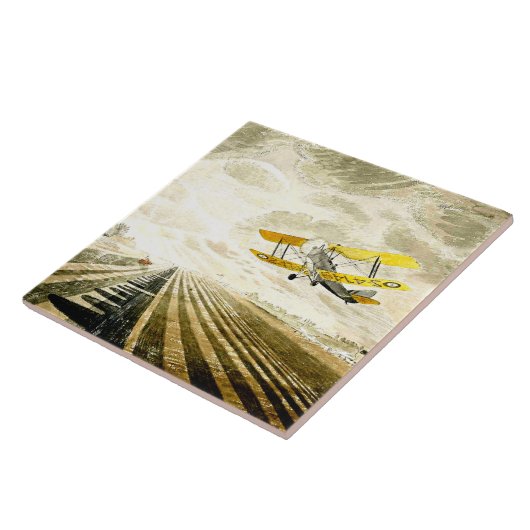 Tiger Moth、Eric Raviliousのアートワーク、 タイル (側面)