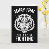 Tiger Muay Thai And Kickboxing カード (黄色い花)