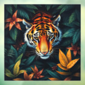 “Tiger of Mine” – Colourful Tiger Portrait ウィンドウサイン (シート3)